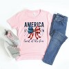 The Juniper Shop Coquette America Land Of The Free Youth Short Sleeve Tee - 3 of 4
