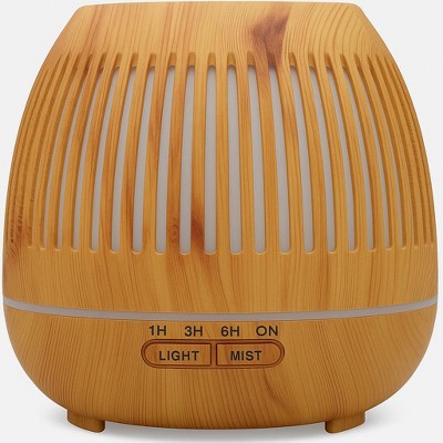 Di'Aroma Ultrasonic Essential Oils Diffuser, 400ml Aromatherapy Essential and Fragrance Oil Diffuser with LED Light, Quiet Operation for Home & Office