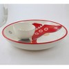 Tabletop 2.25" Gnome W/ Snowball Chip&Dip Set Food Chips Dishes Transpac  -  Serving Platters - 3 of 3