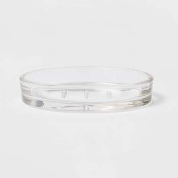 Modern Innovations Acrylic Soap Dish - Shatterproof Clear Plastic Soap –  Stock Your Home
