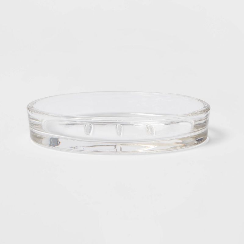 Oil Can Soap Dish Clear - Threshold&#8482;, 1 of 5