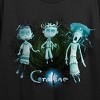 Coraline Three Ghost Children Women’s Black Cropped Tee - 2 of 4