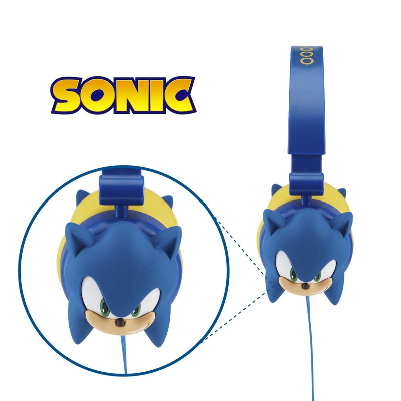 Sonic the Hedgehog Molded Headphones for kids, 2 of 7