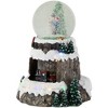 Northlight LED Lighted Animated and Musical Christmas Snowman and Train Snow Globe - 9.25" - image 3 of 4