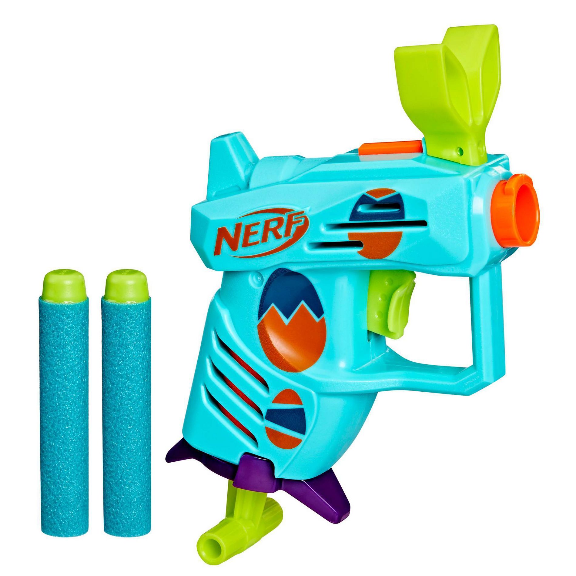 NERF Elite 2.0 Easter Egg Hunt Dart Blaster - Easter Basket Stuffers Gifts