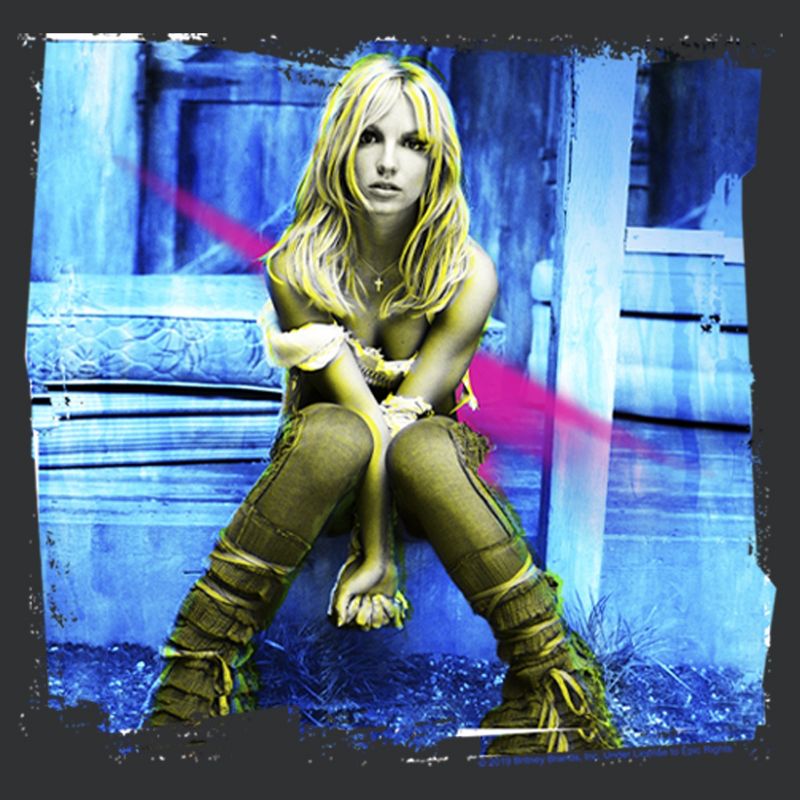 Women's Britney Spears Self-Titled Album Racerback Tank Top, 2 of 5