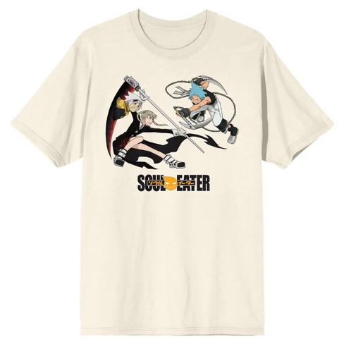 Soul Eater Maka Albarn & Black Star Clash Crew Neck Short Sleeve 