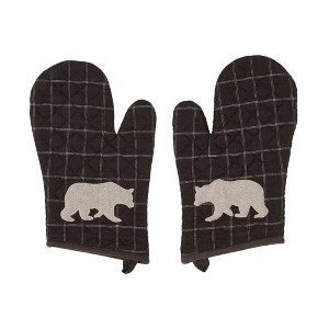 Wyatt Bear Oven Mitt Set of 2 - 1 of 4
