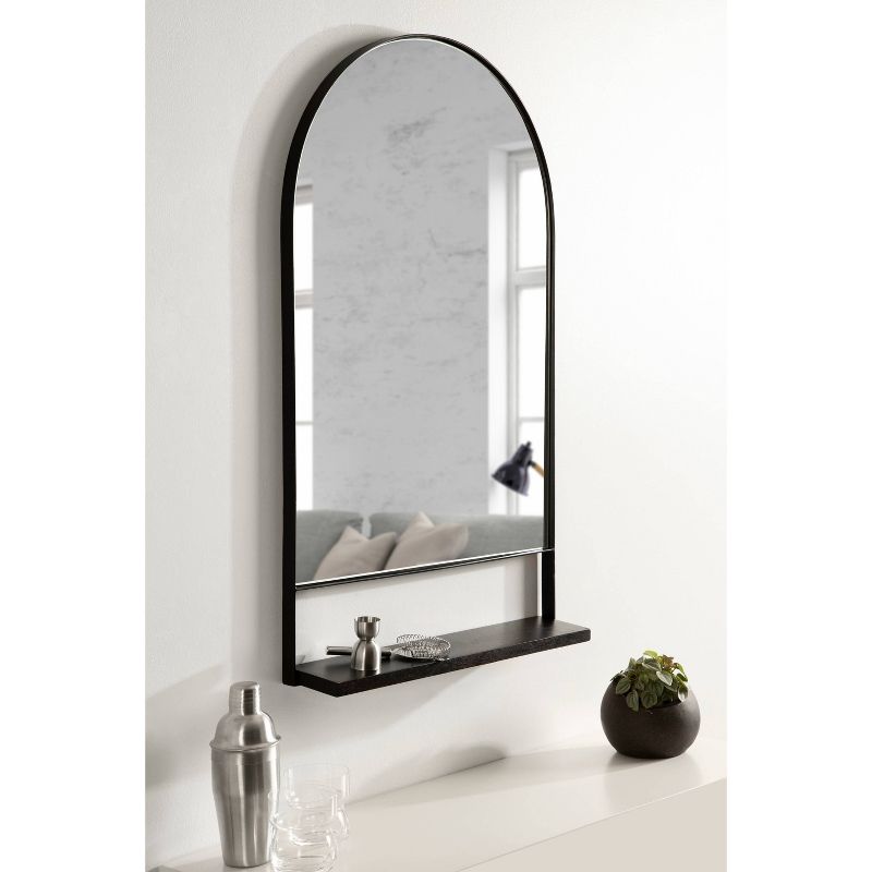 20" x 34" Chadwin Decorative Wall Mirror with Shelf - Kate & Laurel All Things Decor, 6 of 8