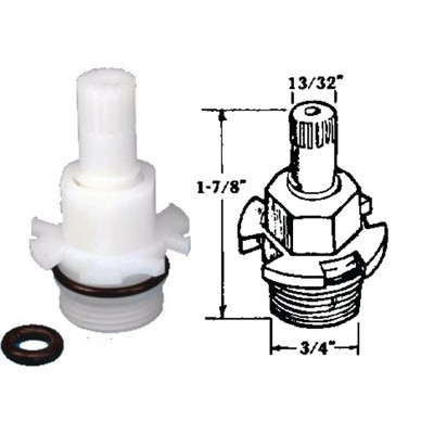 United States Hardware  Utopia Faucet Stem P-119C