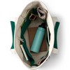 Lands' End Open Top Long Handle Canvas Tote Bag - 2 of 4