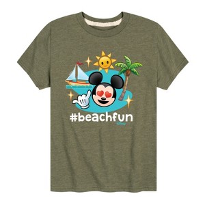 Boys' - Disney - Beach Fun Short Sleeve Graphic T-Shirt - 1 of 4
