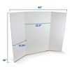 Flipside Products 36" x 48" 1 Ply White Project Board - Pack of 4 - 3 of 4