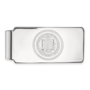 Black Bow Jewelry 14k White Gold California Berkeley Golden Bears NCAA Money Clip - 1 of 3