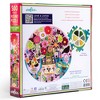 eeBoo Piece & Love: Fruits & Flowers - 500 Piece Puzzle - Adult Round Jigsaw - 3 of 4