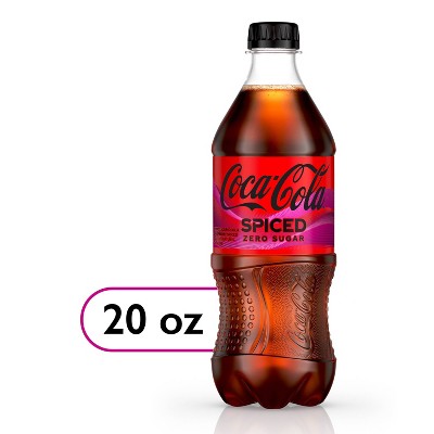 Coca-Cola Spiced Zero Sugar - 20 fl oz Bottle_2