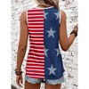 Women's USA Flag Printed Tank Top - Supreme Fashion - 2 of 2