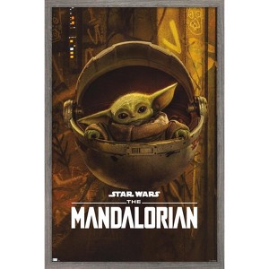 Trends International Star Wars: The Mandalorian Season 2 - The Child Framed Wall Poster Prints - 1 of 4