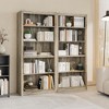 71" Tall Bookshelf, 5-Tiers Bookcase and Bookshelf, Wooden Open Storage Shelves with Anti-Tip Design, Book Shelf for Bedroom, Living Room and Office - 4 of 4
