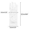 INSPIRE CHIC Women's Pearl Lace Full Finger for Bridge Wedding Party Dating Prom Dress Gloves 1 Pair - 2 of 4