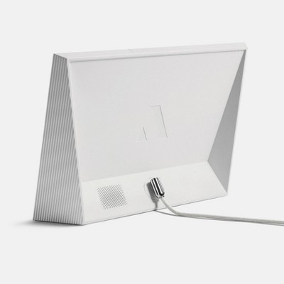 Clay and White WiFi Digital Picture Frame with LCD Screen