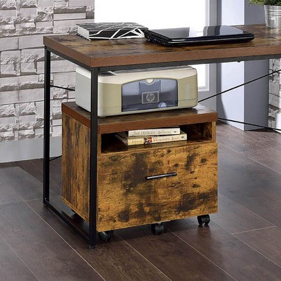 NicBex 3-Drawer File Cabinet Modern Mobile Under Desk Storage Filing Cabinet Office Cabinet for Home, Office Organization
