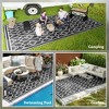 Reversible Outdoor Rug, Waterproof Plastic Straw with Carry Bag, 9' x 18' - 4 of 4