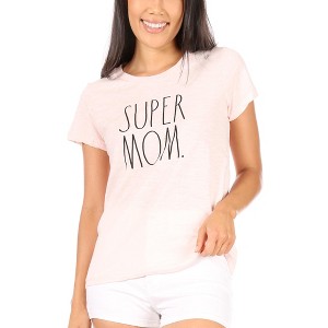 RAE DUNN - Women's Short Sleeve Classic Slub T-Shirt - 1 of 4
