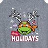 Women's - Teenage Mutant Ninja Turtles - Happy Holidays Graphic Racerback Tank - 2 of 4