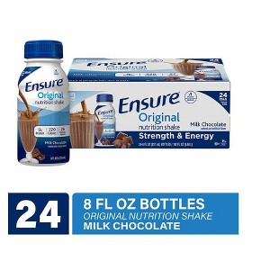 Ensure Original Nutrition Shake, Milk Chocolate, 8 oz, Case of 24 - 1 of 4