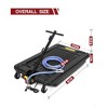 17/20 Gallon Oil Drain Tank, Low Profile Oil Drain Pan, Foldable Hand, with Pump, Hose, Swivel Casters Wheels for Car, SUV, Trucks Oil Draining - 3 of 4