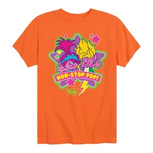 Boys' - Trolls - Non-Stop Pop Viva and Poppy Short Sleeve Graphic T-Shirt - 1 of 4