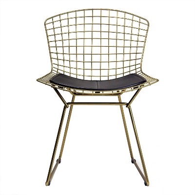 target metal dining chairs