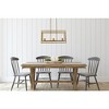 Elegant Lighting Voir 3 lights pendant in brass - 2 of 4