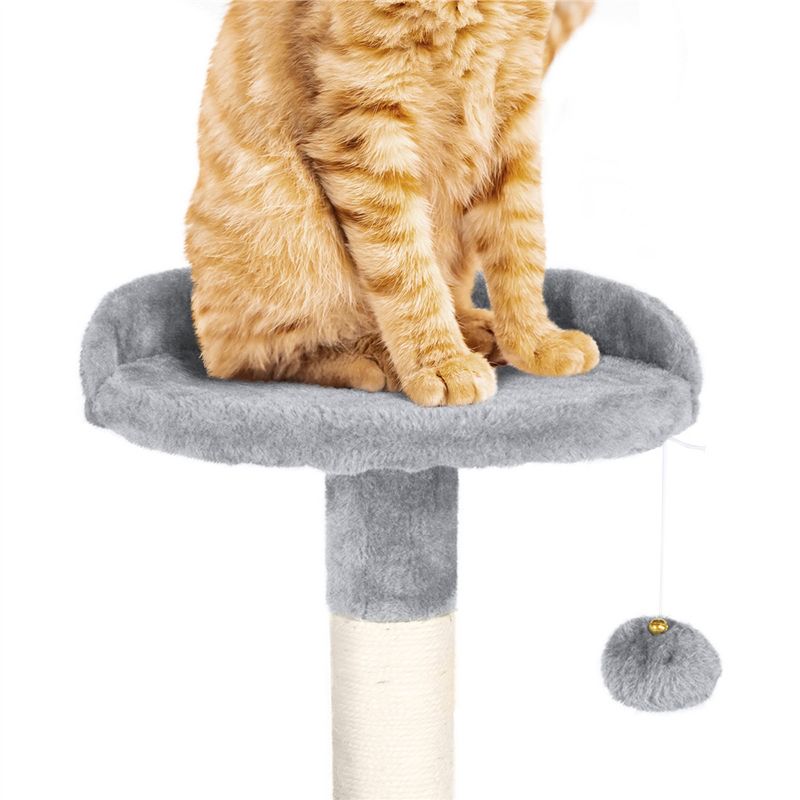 Yaheetech  51"H Cat Tower with Scratching Post for Kittens, 5 of 16
