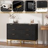 Nasitip 7 Drawer Dresser for Bedroom, Modern Chest of Drawers for Closet with Deep Drawers, Long Wooden Dresser for Living Room - 4 of 4