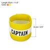 Unique Bargains Adjustable Elastic Soccer Basketball Training Captain's Armband 2 Pcs - 2 of 4