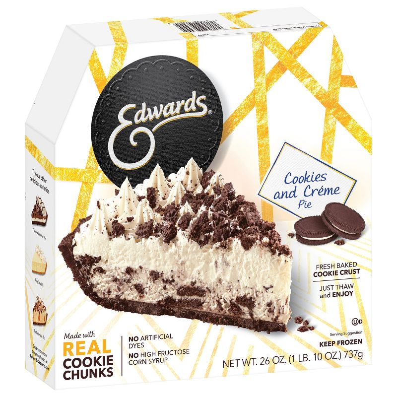 Edwards Frozen Cookies and Creme Pie - 26oz, 4 of 11