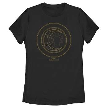 Men's Marvel: Moon Knight Hieroglyphic Moon Phase Logo T-shirt - Black ...
