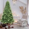 NicBex 8ft Artificial Christmas Tree Hinged Full Tree with 2535 Branch Tips and Metal Stand for Decoration - 3 of 4