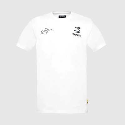 Ayrton Senna F1 Seek Your Truth Circle T-Shirt