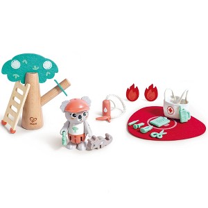 Hape: Forest Fire Rescue - 17pc Wooden Nature Toy,Age 3+ - 1 of 4