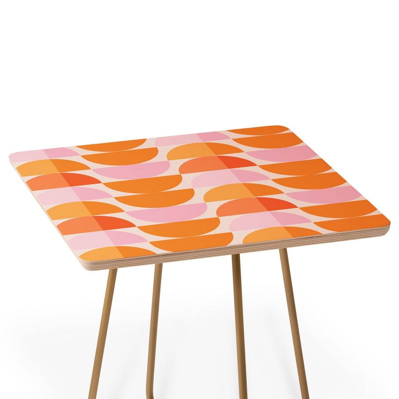ThirtyOne Illustrations Tangerine Side Table - Deny Designs, 3 of 6