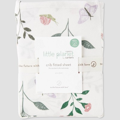 Little Planet by carter's Crib Sheet - Floral