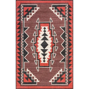 Nuloom Adrena Bold Boho Pet Friendly Machine Washable Area Rug - 1 of 4