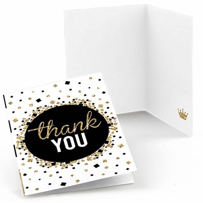 Big Dot of Happiness Prom - Prom Night Party Thank You Cards (8 count)
