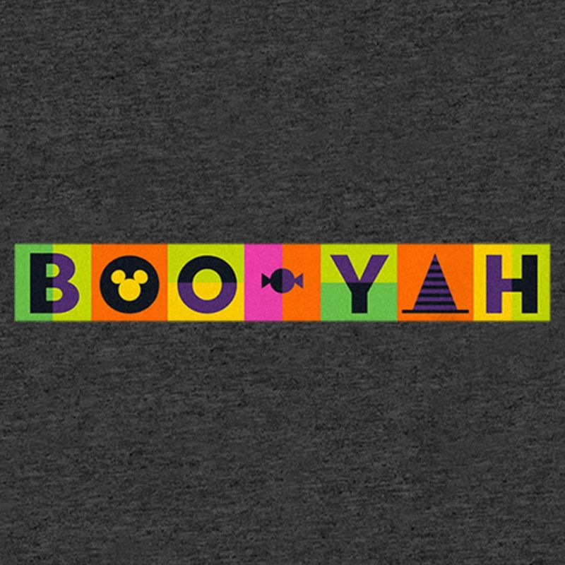 Boy's Mickey & Friends Halloween Boo-Yah Logo T-Shirt, 2 of 6