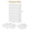 7 Drawer Dresser for Bedroom, 46" Tall Modern 7 Chest of Drawers with Large Drawers Storage - 3 of 4