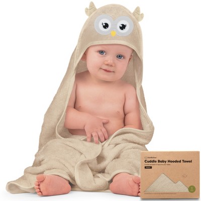 Toddler Baby Hooded Towels Bathrobe Super Soft Bath Towel Newborn