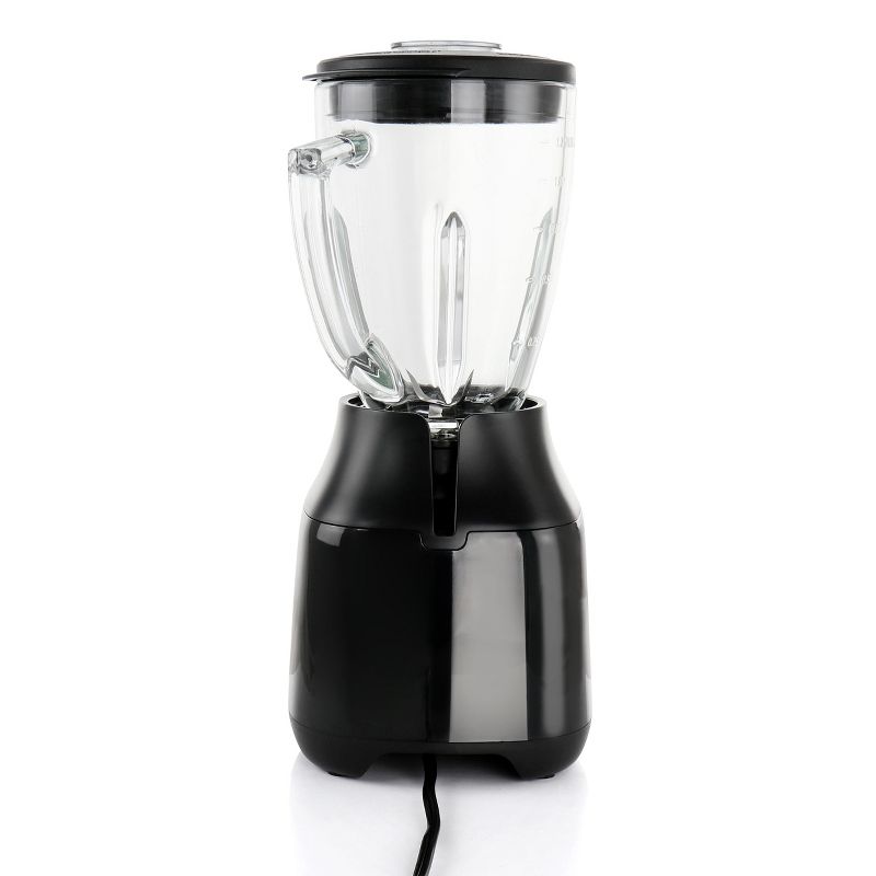 Oster 800 Watt 6 Cup One Touch Blender with Auto Program in Black, 3 of 8